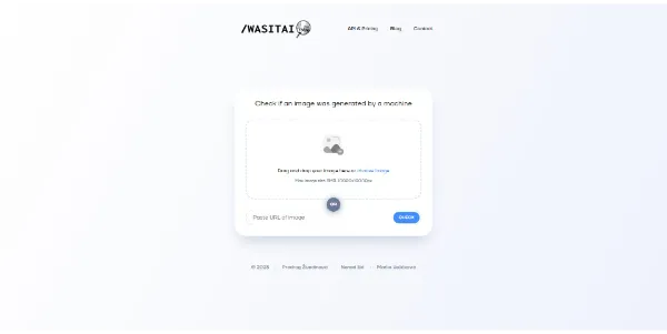 Wasitai Fake Image Detector